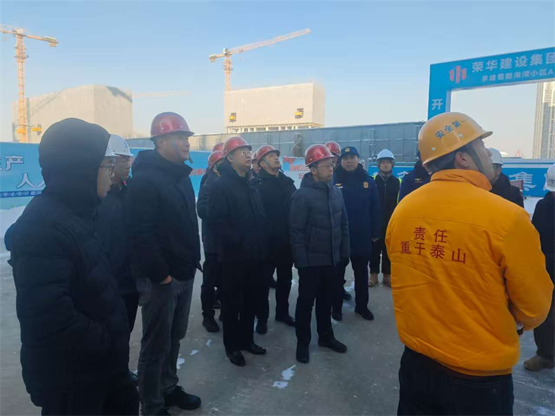 國務院安委會專項督導檢查組蒞臨龍湖葡醍海灣項目進行消防安全檢查